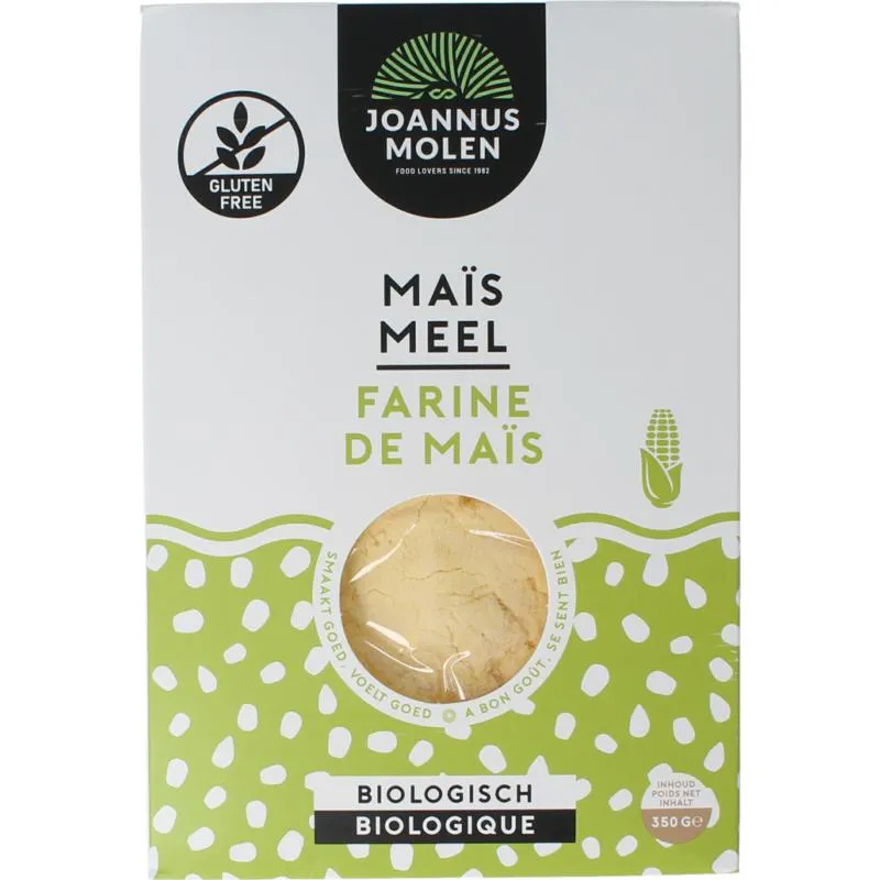 Joannusmolen Maismeel Eerste Keuze Bio (350 gr)