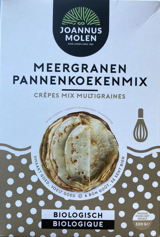 Joannusmolen Pannenkoekmix 6Granen Bio (300 gr)