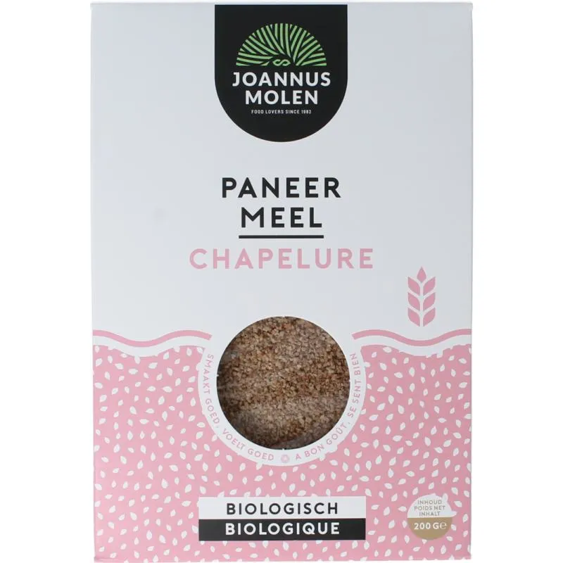Joannusmolen Paneermeel Eerste Keuze Bio (200 gr)
