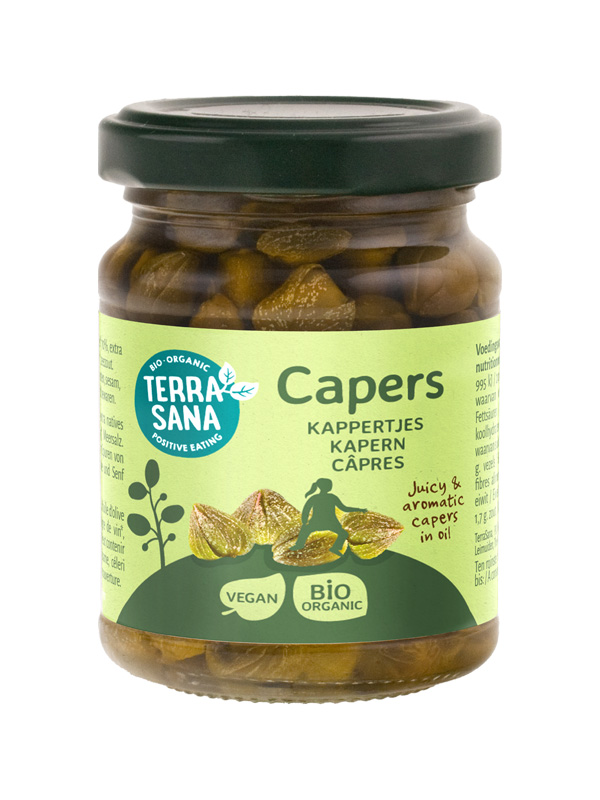 Terrasana Siciliaanse Kappertjes In Olijfolie Bio (120 gr)