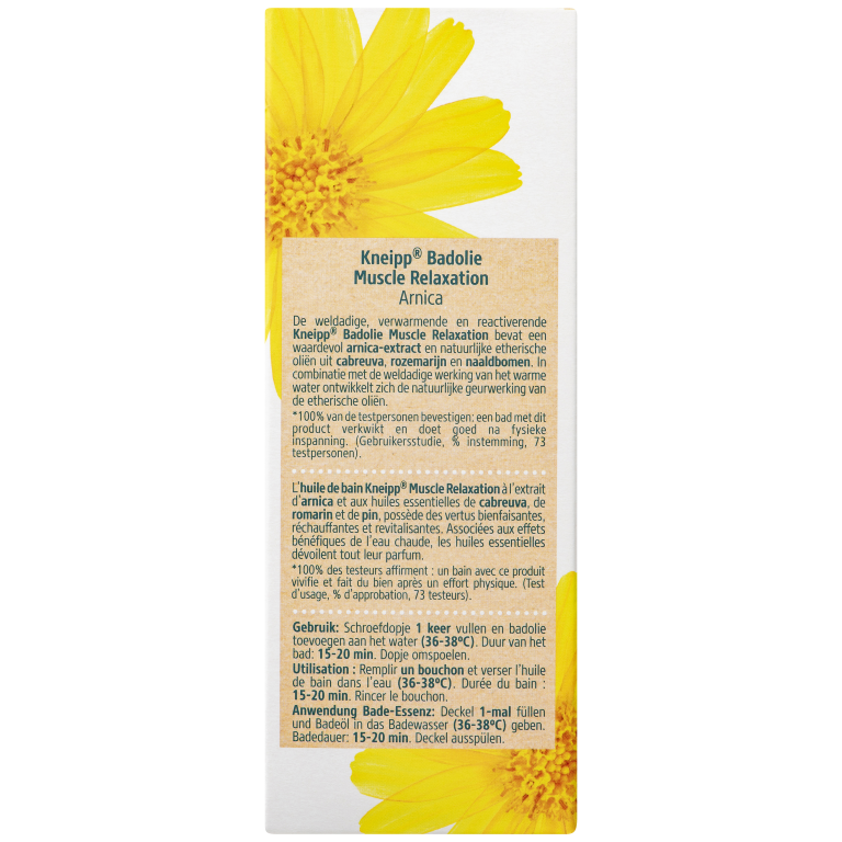 Kneipp Badolie arnica active (100 ml) - image 2