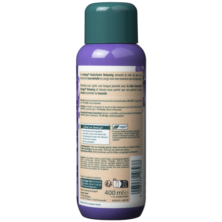 Kneipp Badschuim relaxing lavendel (400 ml)