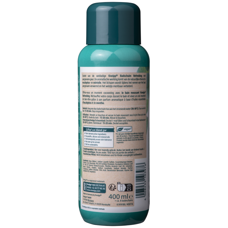 Kneipp Badschuim refreshing (400 ml)
