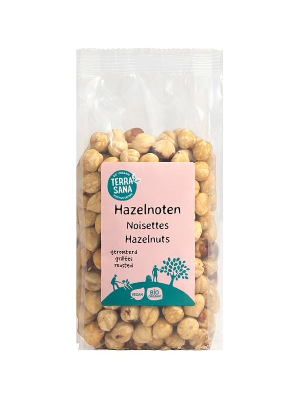 Terrasana Hazelnoten Geroosterd Bio (250 gr)