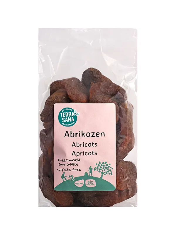 Terrasana Raw Abrikozen Ongezwaveld Bio (400 gr)