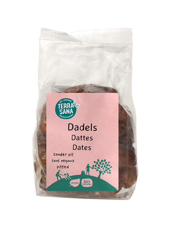 TerraSana RAW Dadels zonder pit bio (250 gr)