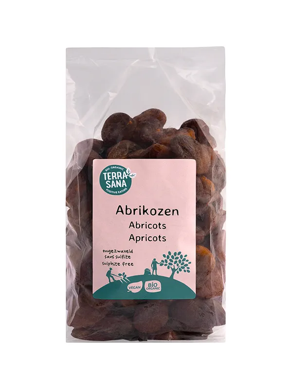 Terrasana Raw Abrikozen Ongezwaveld Bio (1000 gr)