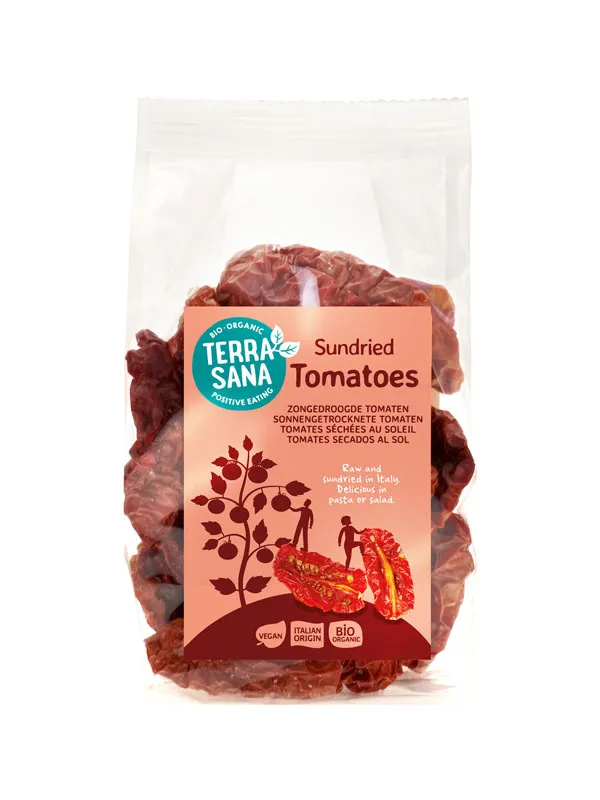 Terrasana Raw Tomaten Zongedroogd Bio (100 gr)