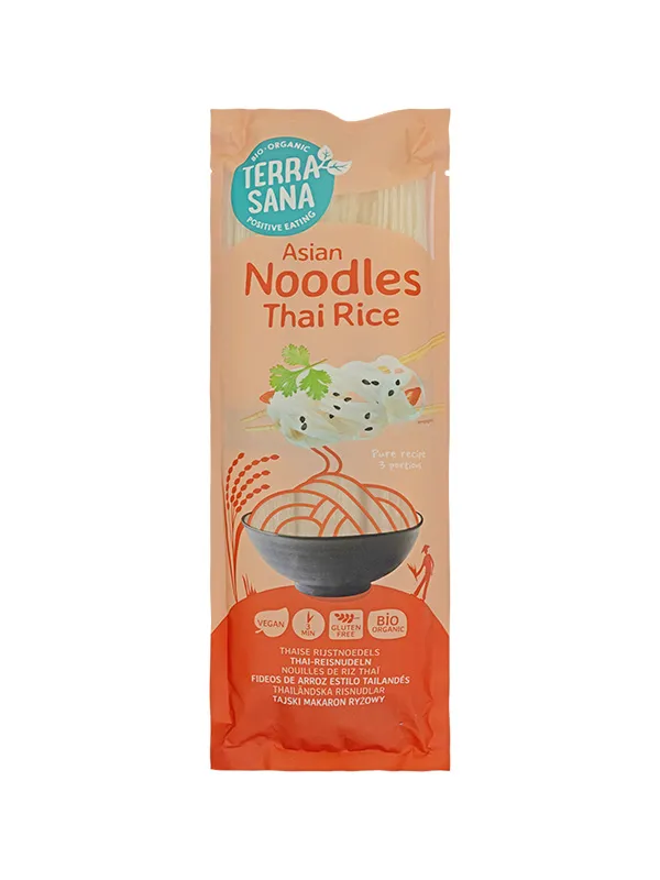 TerraSana Noodles Thaise rijst bio (250 gr)