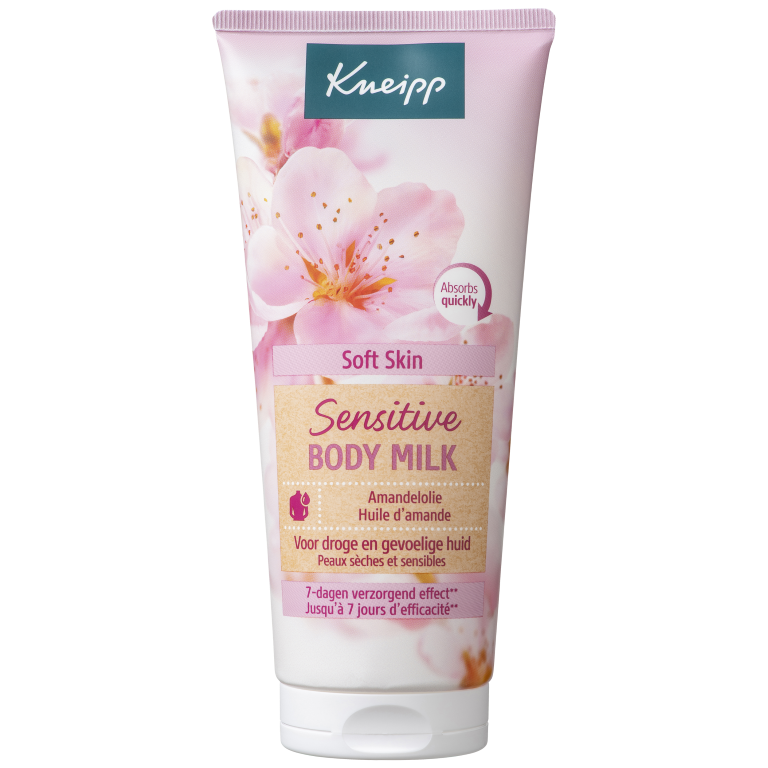 Kneipp Body lotion sensitive soft skin amandel (200 ml)