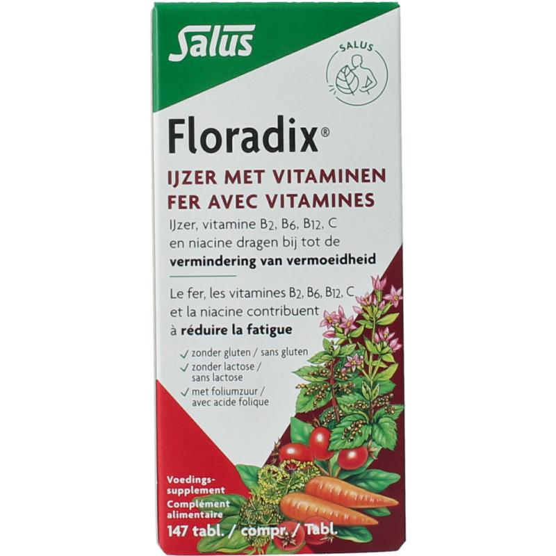 Salus Floradix ijzer (147 tabletten)