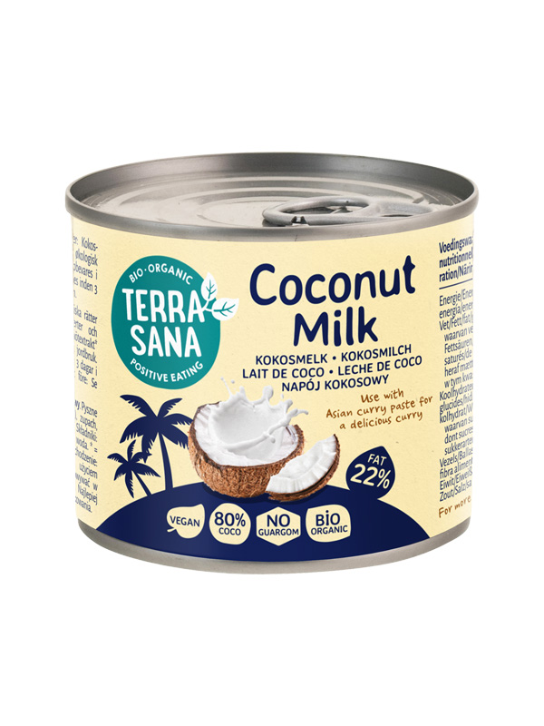 Terrasana Kokosmelk 22% Vet Bio (200 ml)