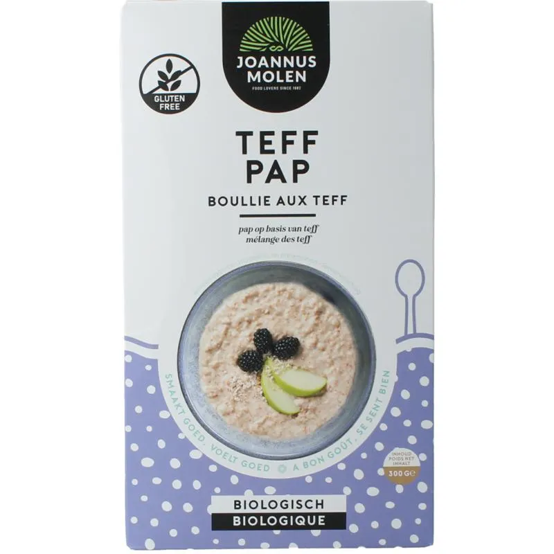 Joannusmolen Breakfast Teff Ontbijt Bio (300 gr)