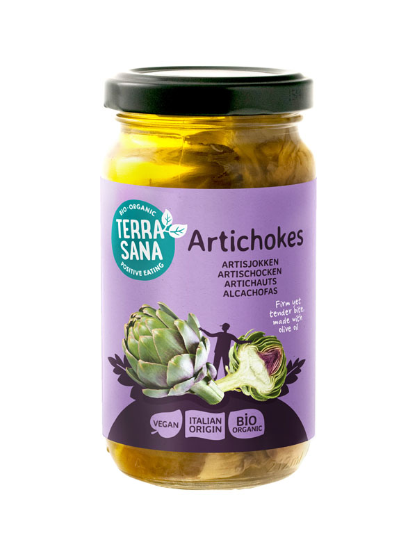 Terrasana Artisjokken In Olijfolie Bio (170 gr)