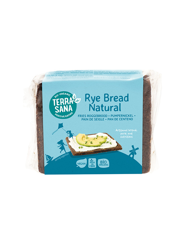 Terrasana Fries Roggebrood Bio (500 gr)