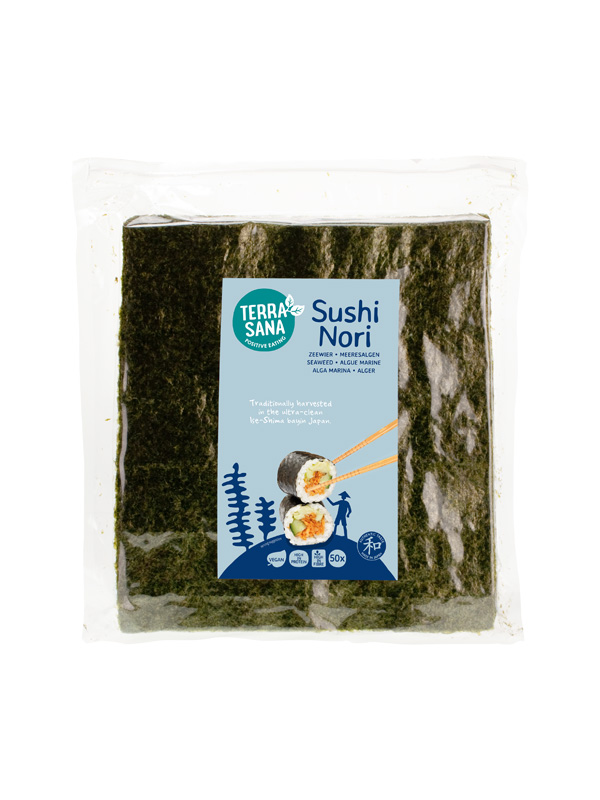 Terrasana Sushi Nori Geroosterd (125 gr)