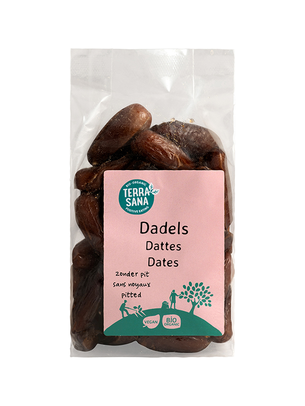 Terrasana Raw Dadels Zonder Pitten Bio (750 gr)