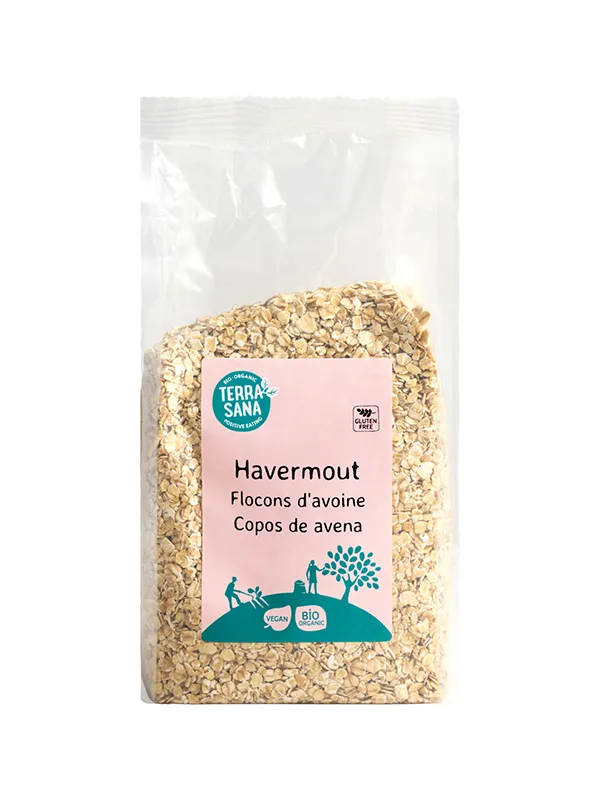 Terrasana Havermout Glutenvrij Bio (450 gr)