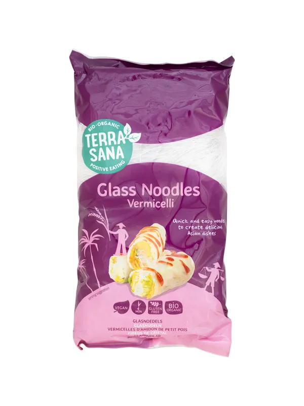 TerraSana Glasnoedels Vermicelli Bio (200 gr)