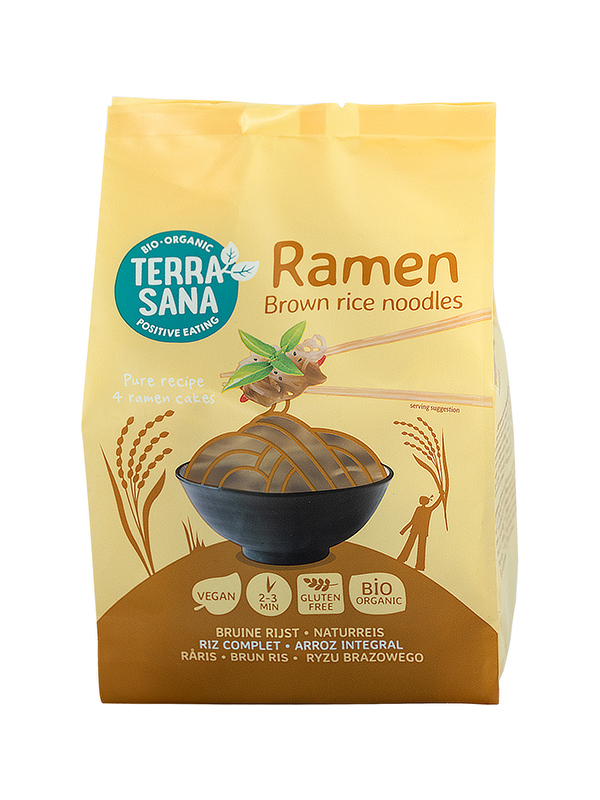 TerraSana Ramen bruine rijst bio (280 gr)