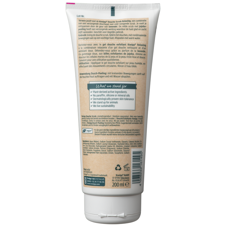 Kneipp Douchescrub relaxing (200 ml)