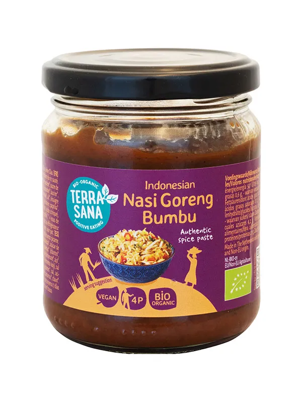 Terrasana Indonesische Nasi Goreng Boemboe Bio (200 gr)