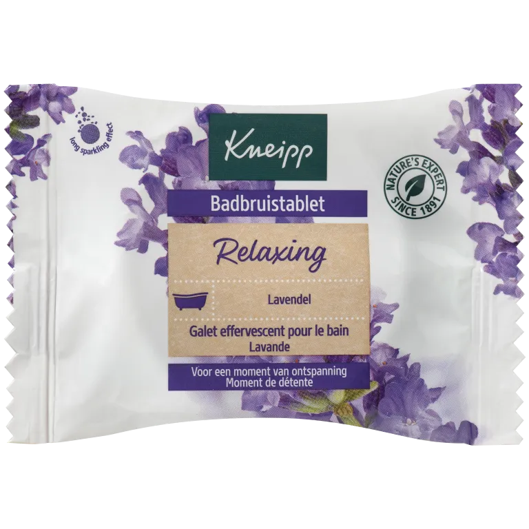 Kneipp Badbruistablet lavendel (80 gr)