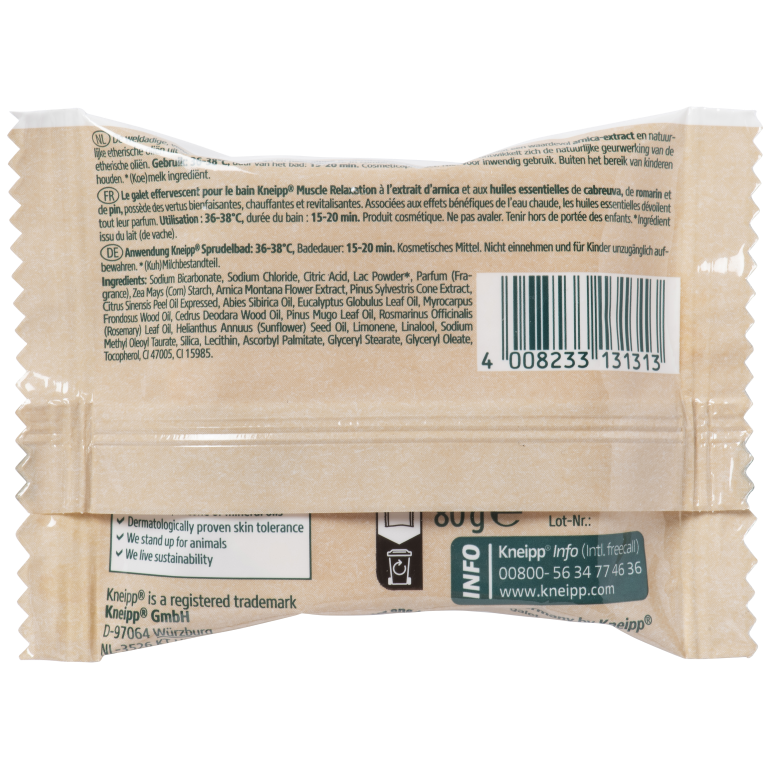 Kneipp Badbruistablet arnica (80 gr)