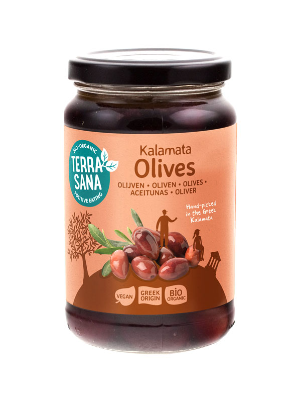 Terrasana Kalamata Olijven Eko Bio (345 gr)