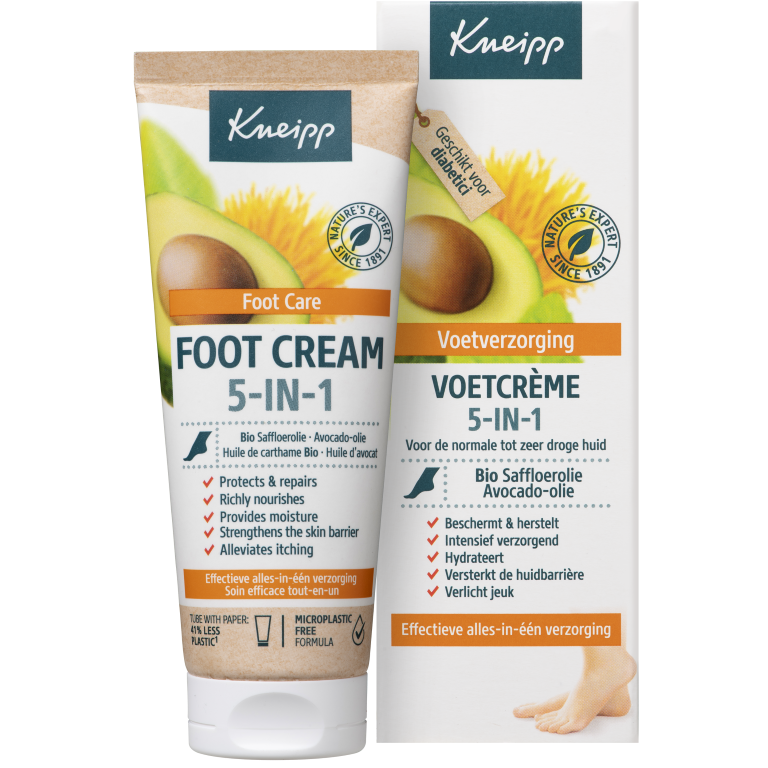 Kneipp Voetcreme 5-in-1 (75 ml)