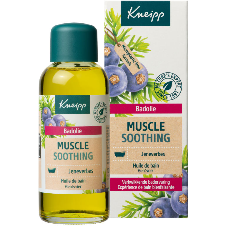 Kneipp Muscle soothing badolie jeneve (100 ml)