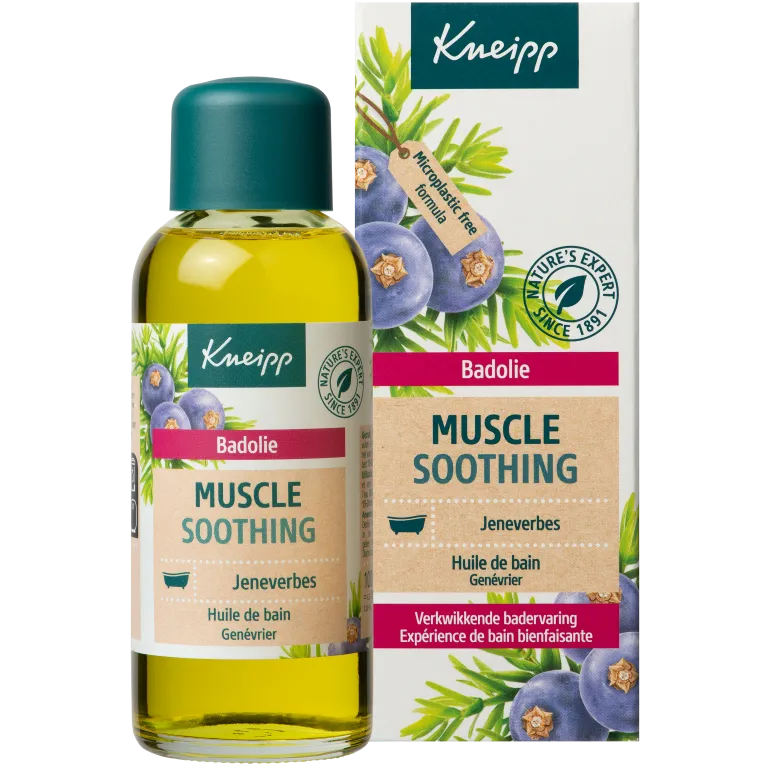 Kneipp Muscle soothing badolie jeneve (100 ml)