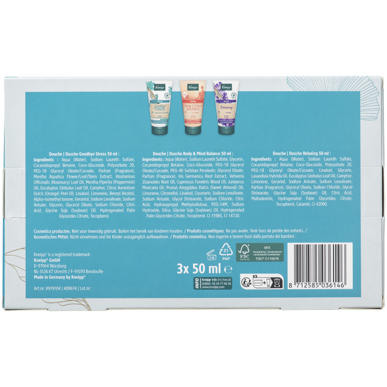 Kneipp Geschenk set Shower Favourites (1 stuk) - image 2