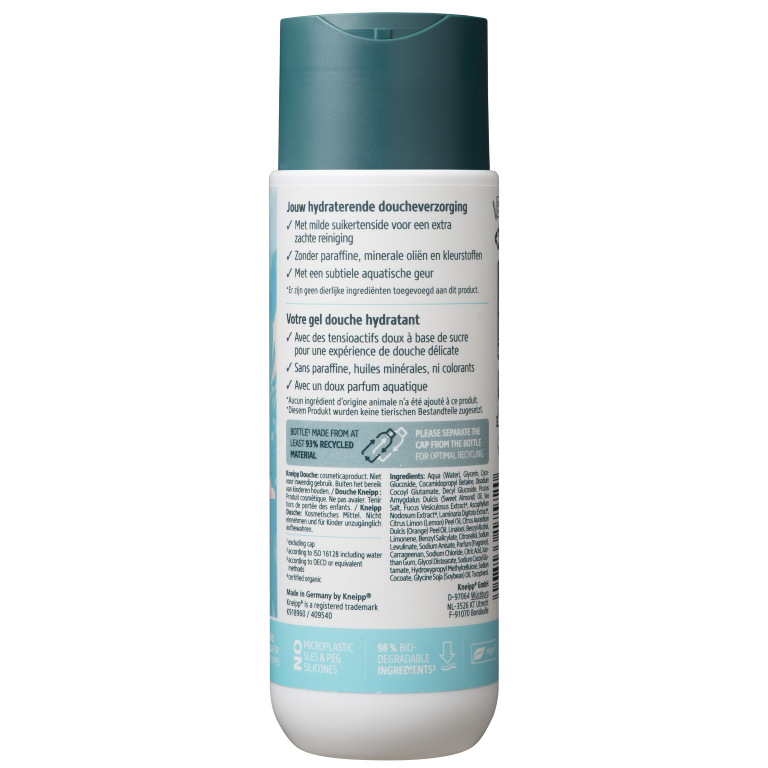 Kneipp Douchegel Clean Beauty - Algen Zeezout (200 ml)