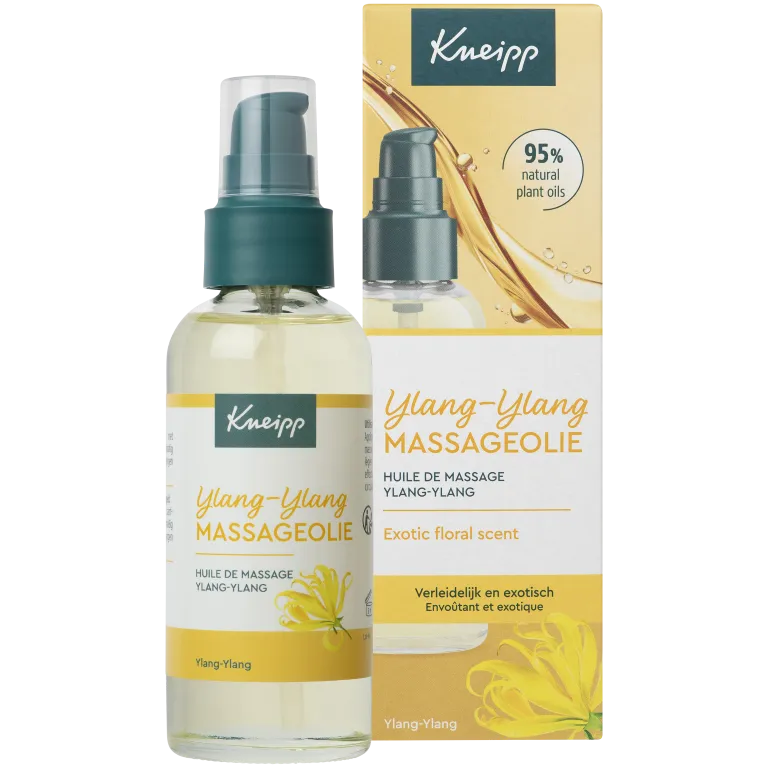 Kneipp Massageolie Ylang-Ylang met Pompje (100 ml)