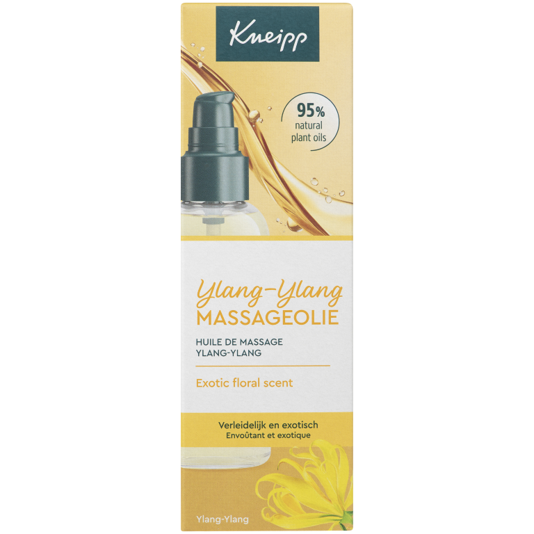 Kneipp Massageolie Ylang-Ylang met Pompje (100 ml)