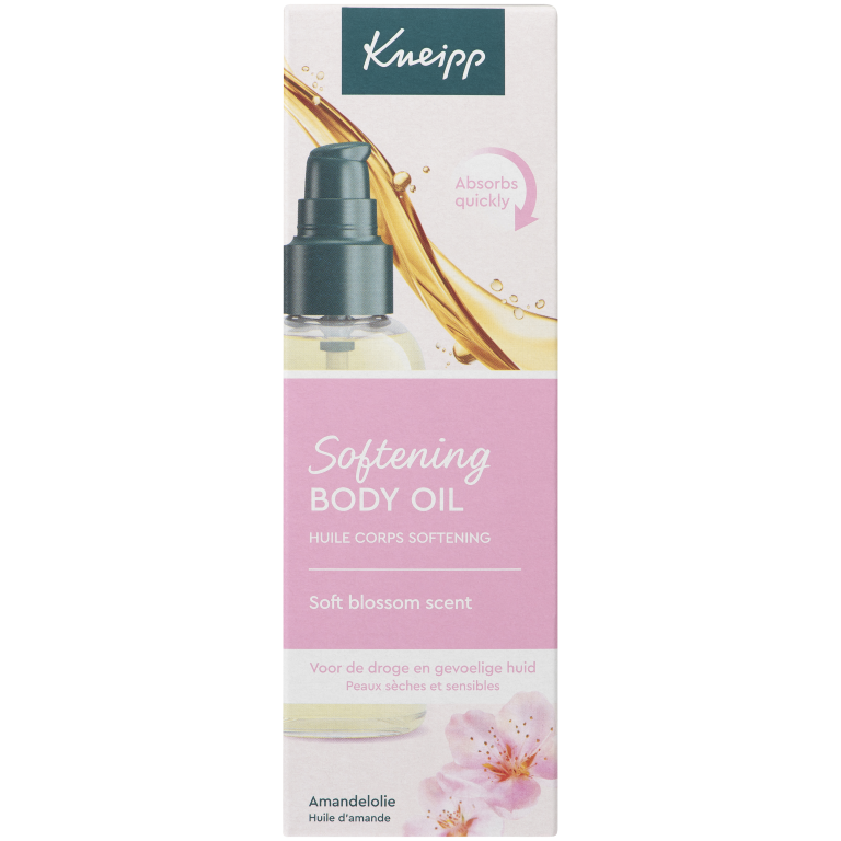 Kneipp Body Oil Soft Skin met Pompje (100 ml)