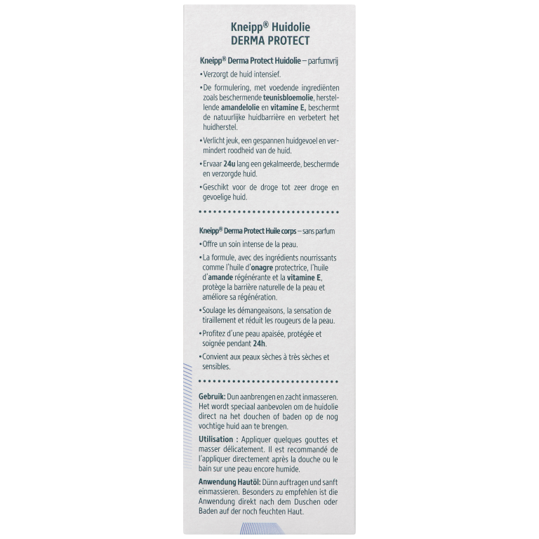 Kneipp Body Oil Derma Protect (Met Pompje) (100 ml) - image 2