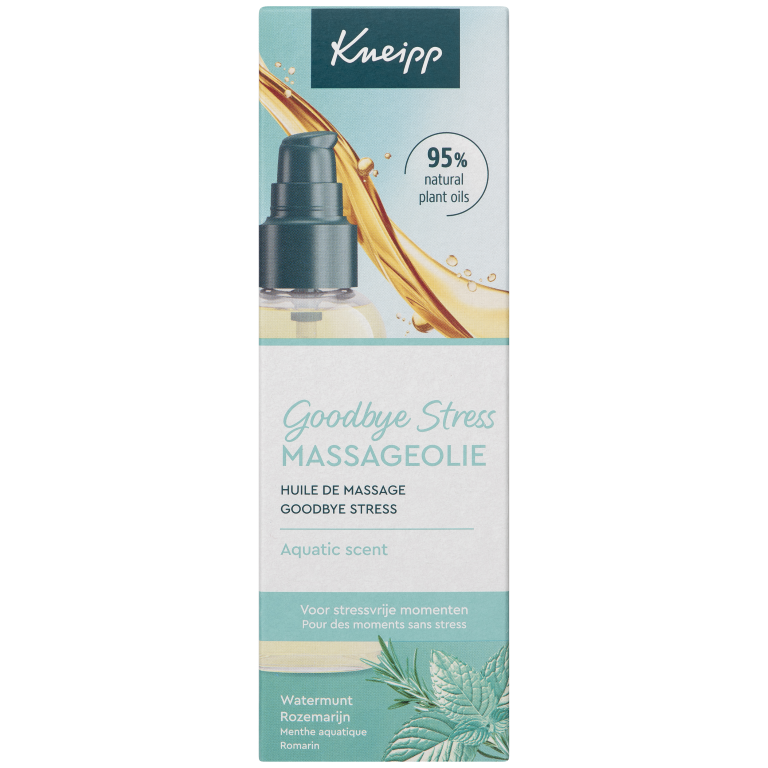 Kneipp Massageolie Goodbye Stress (Met Pompje) (100 ml)