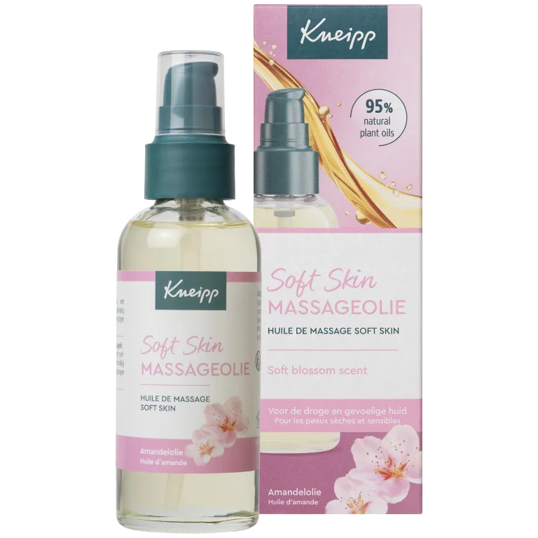 Kneipp Massageolie Soft Skin (Met Pompje) (100 ml)