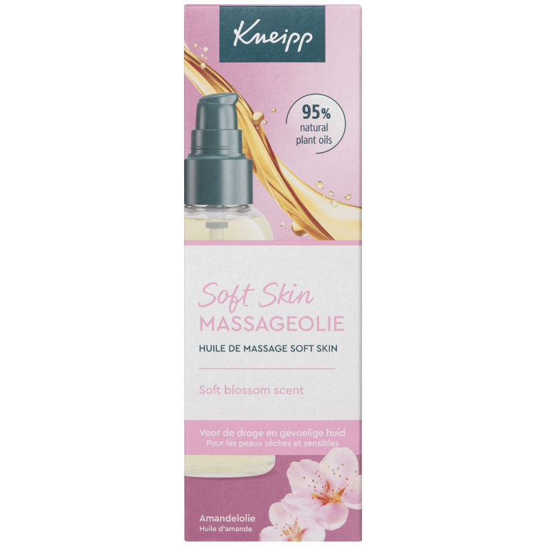 Kneipp Massageolie Soft Skin (Met Pompje) (100 ml)