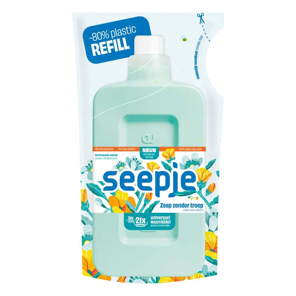 Seepje Wasmiddel Universeel (945 ml) Refill