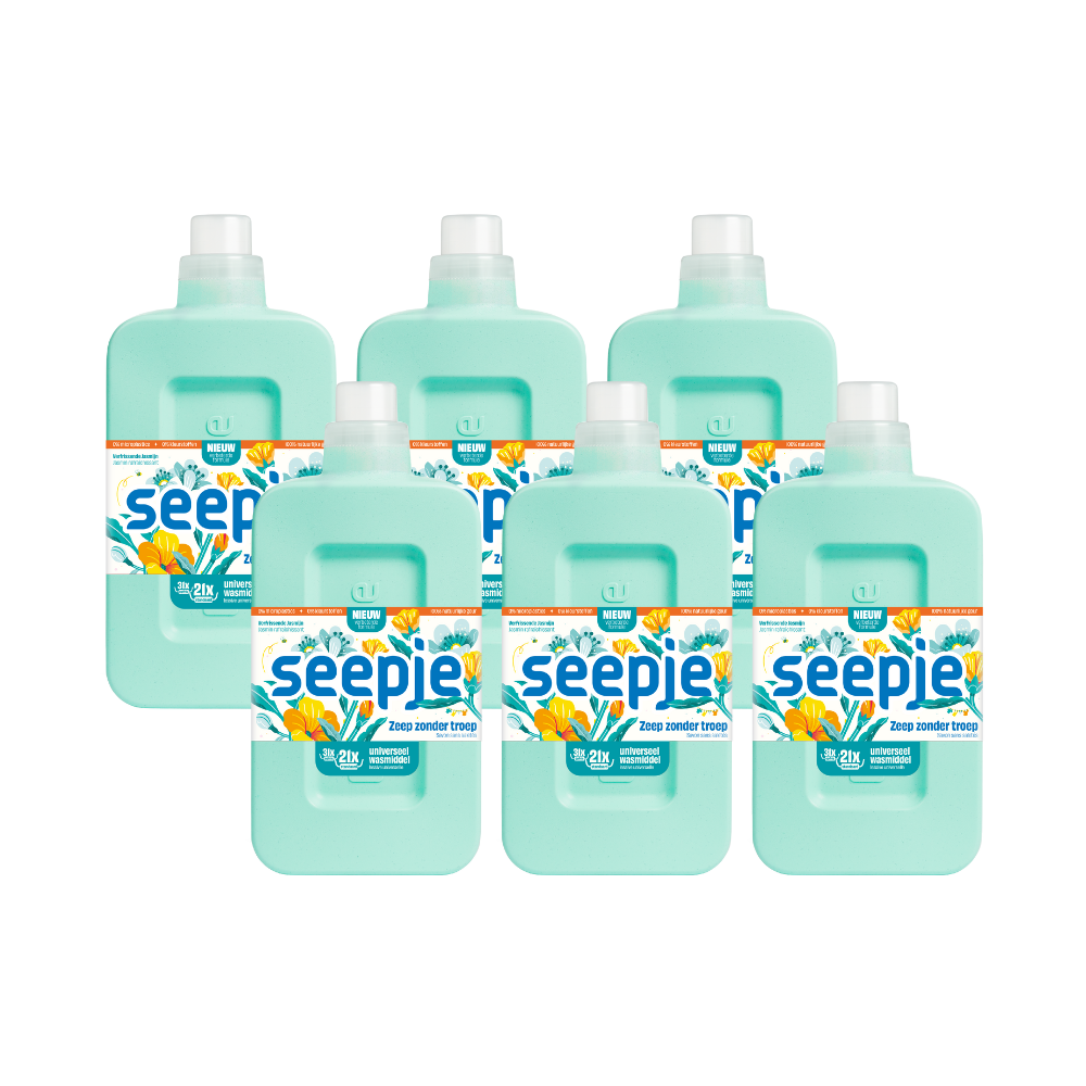 6x Seepje Wasmiddel Universeel (6 x 945 ml)