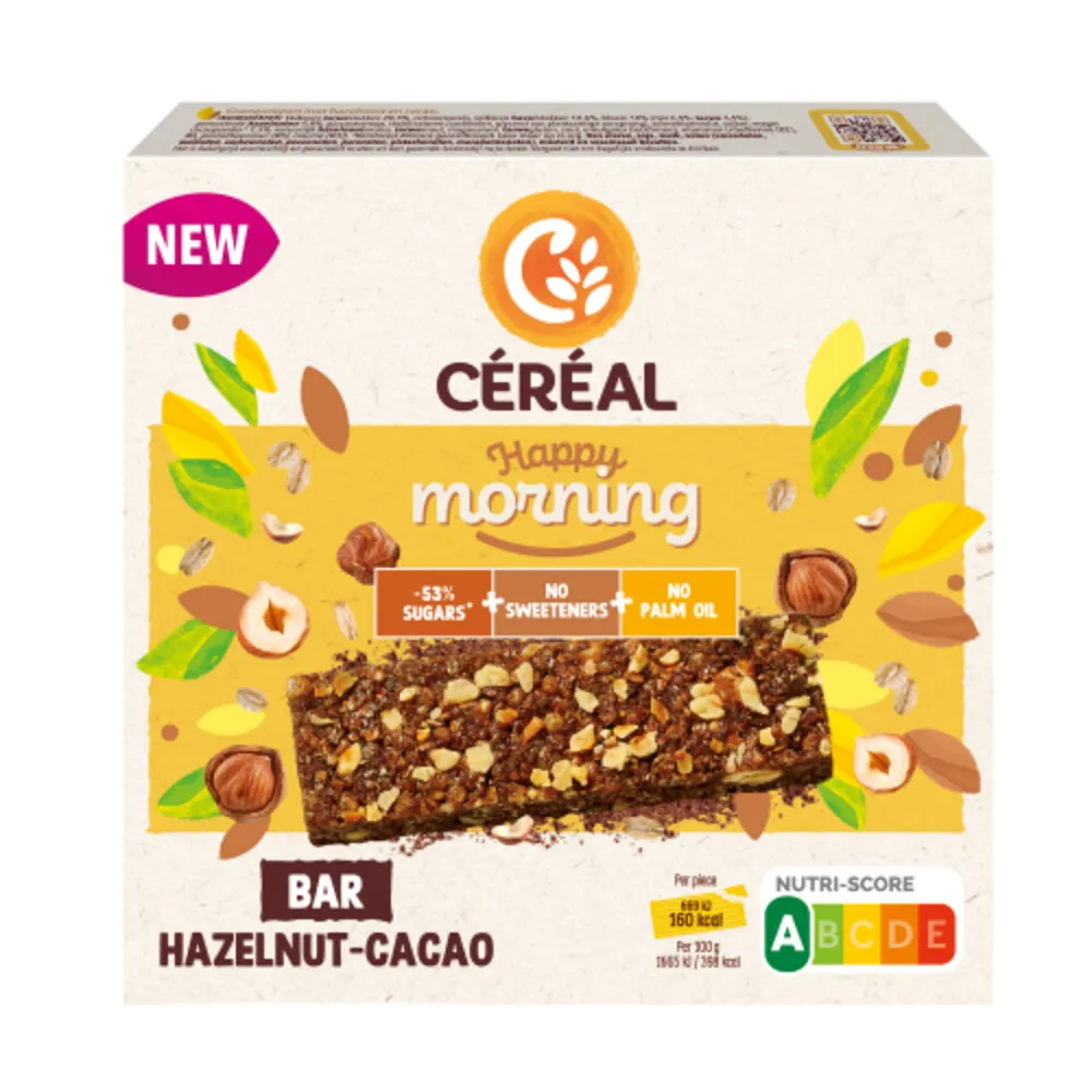 Céréal Happy Morning Hazelnut Cacao (120 gr)