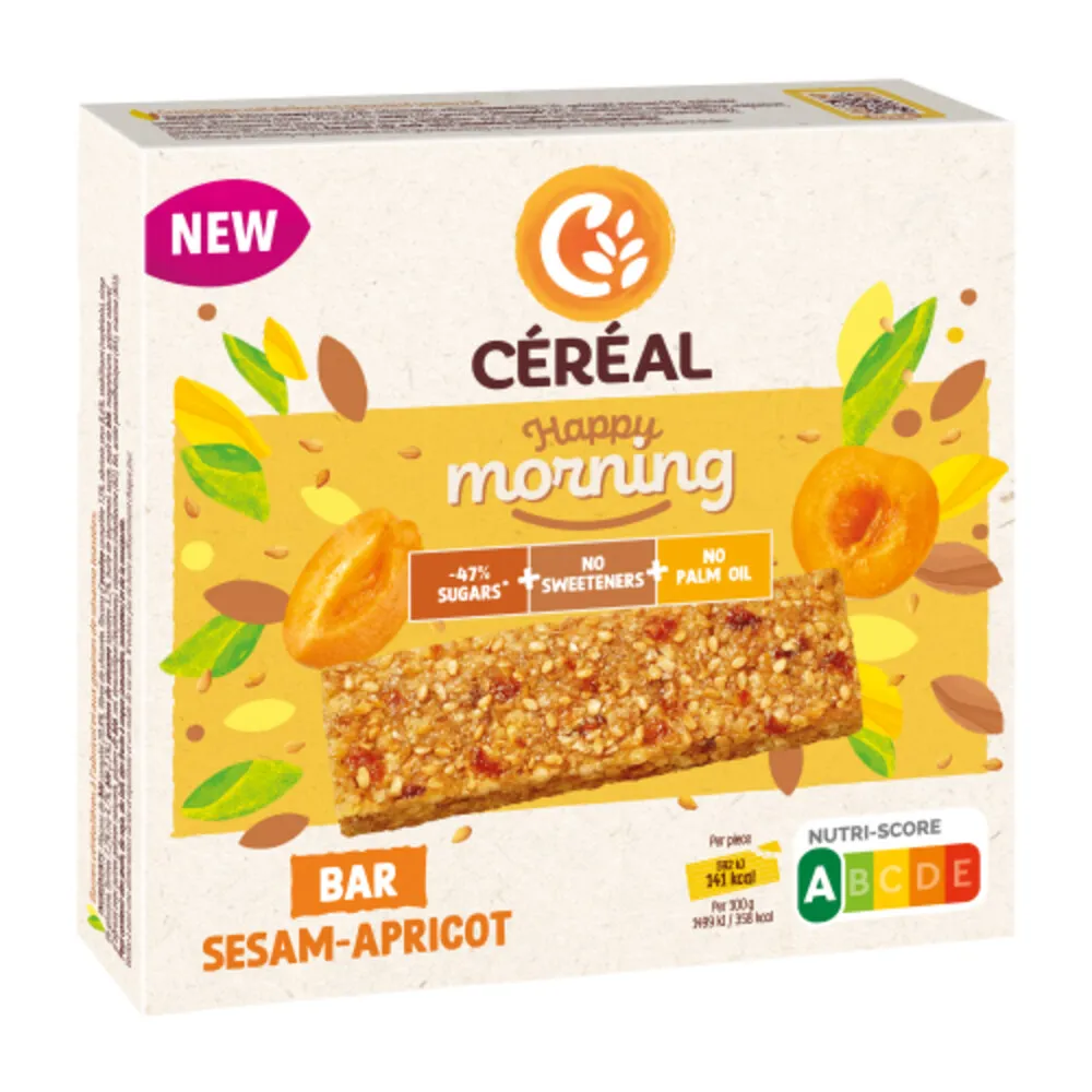 Céréal Happy Morning Sesam Apricot (120 gr)