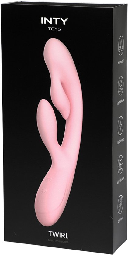 Inty Toys Twirl Pink (1 stuk)