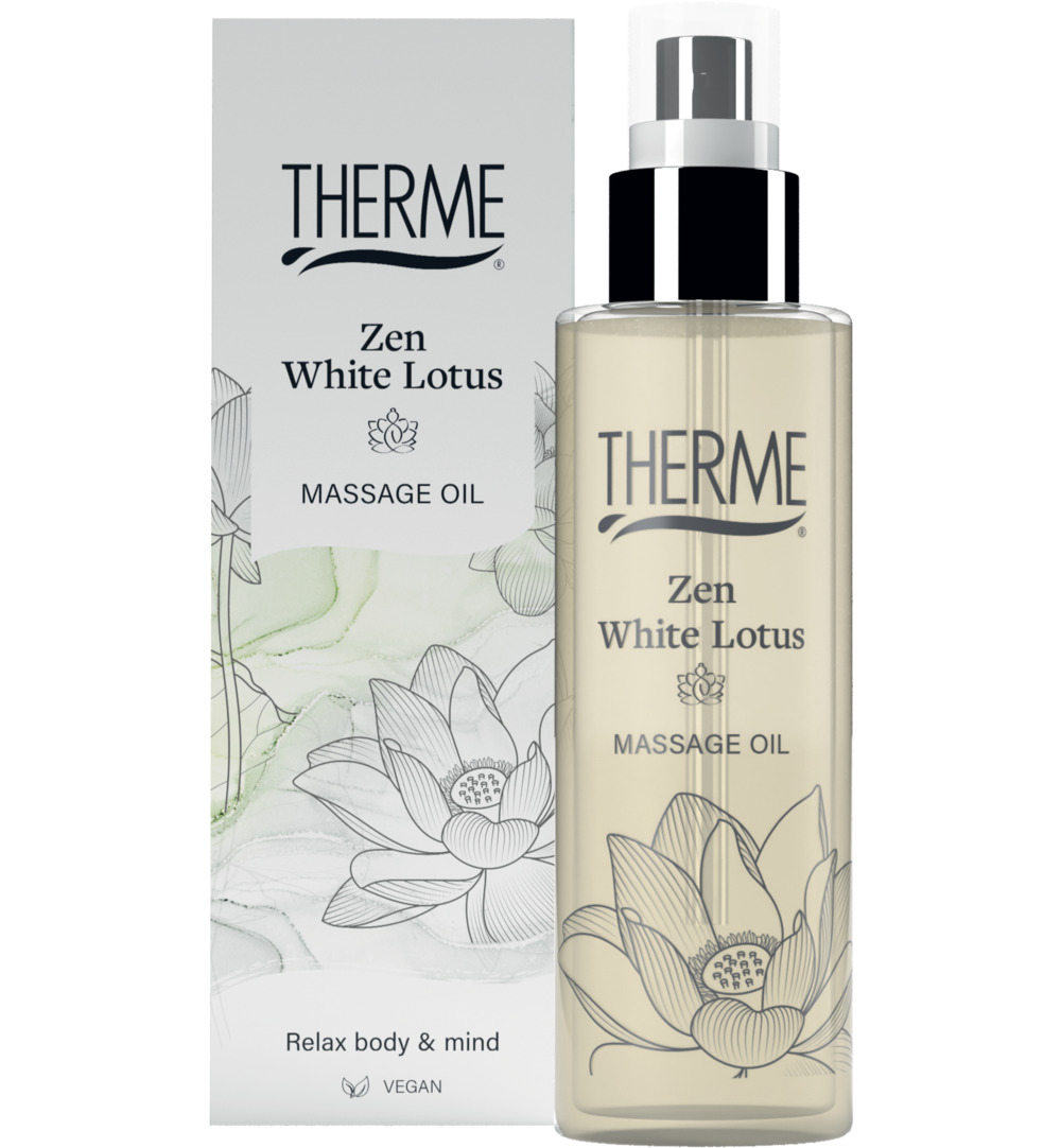 Therme Zen White Lotus Massage Oil (125 ml)