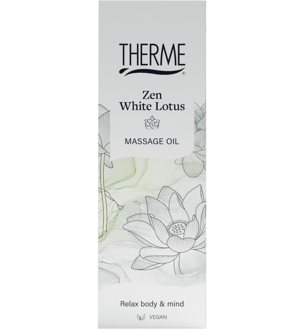 Therme Zen White Lotus Massage Oil (125 ml)