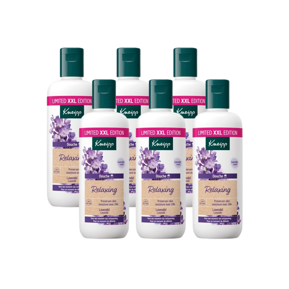 6x Kneipp Douchegel Relaxing XXL (400 ml)