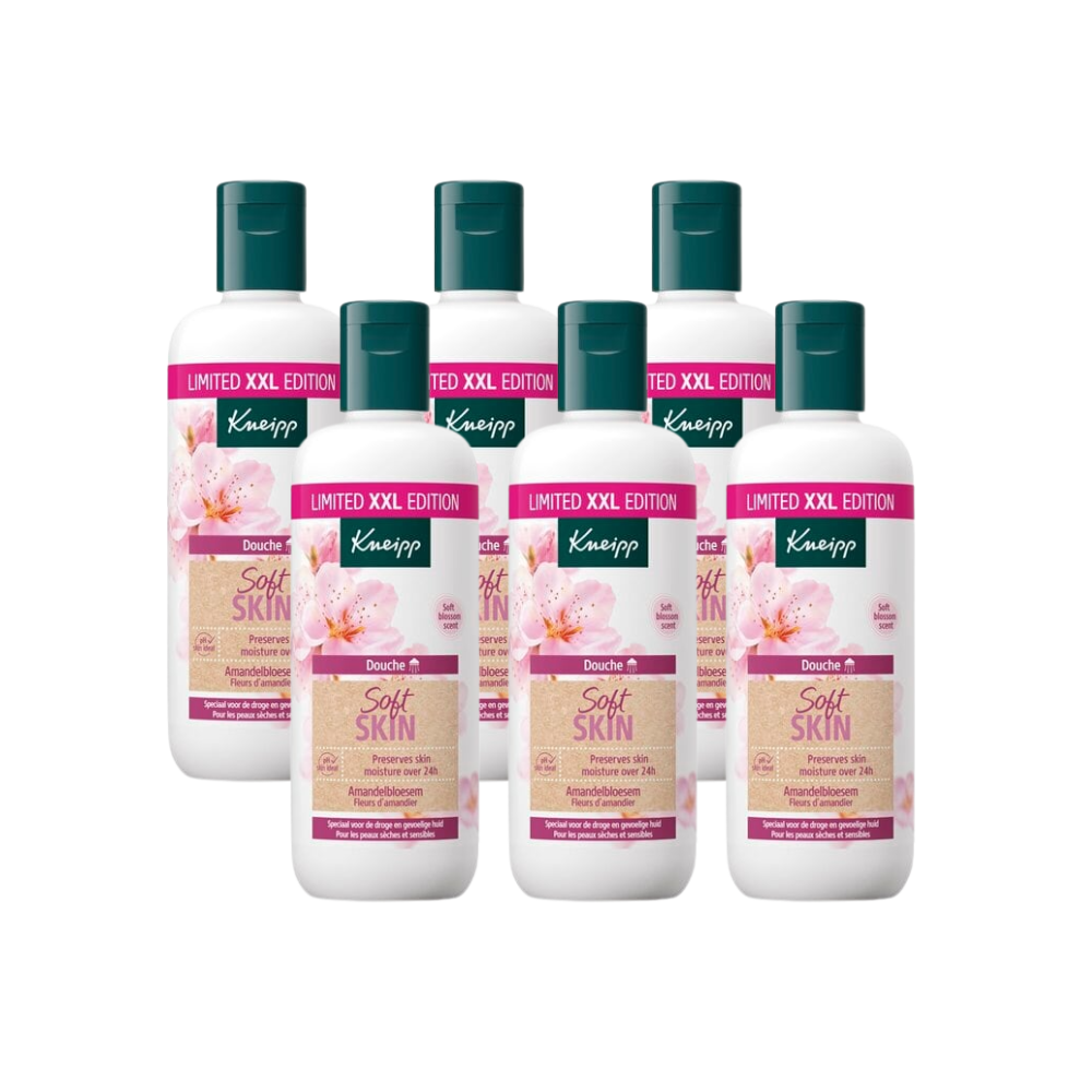 6x Kneipp Douchegel Soft Skin XXL (400 ml)